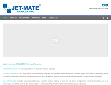 Tablet Screenshot of jetmate.ca